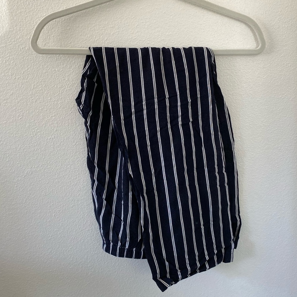 Brandy Melville “Frankie” pants - blue & white
